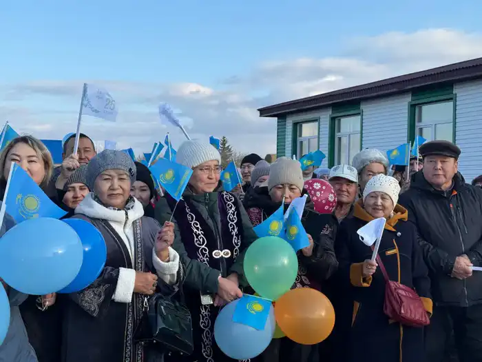 В селе Еңбек Есильского района открылась новая начальная школа на 50 мест (6)