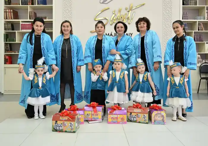В преддверии Дня Республики прошел обряд тұсау кесу для детей из детского дома (3)