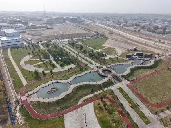 В ТУРКЕСТАНЕ ПРОШЛА КАПИТАЛЬНАЯ РЕКОНСТРУКЦИЯ ПАРКА «ПАРАСАТ» (9)