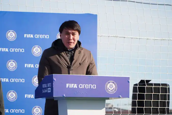 В Кокшетау открыт футбольный стадион, построенный в рамках программы FIFA Arena (2)