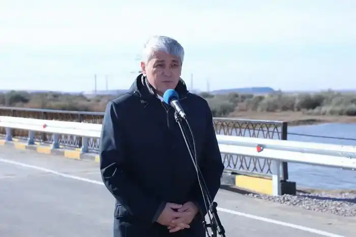 В Карагандинской области открыли новый мост через Нуру (9)