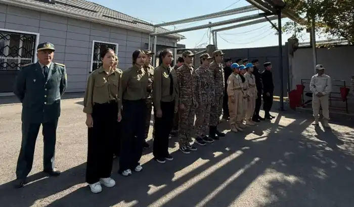 Из Шымкента в армию отправилась очередная команда призывников (2)