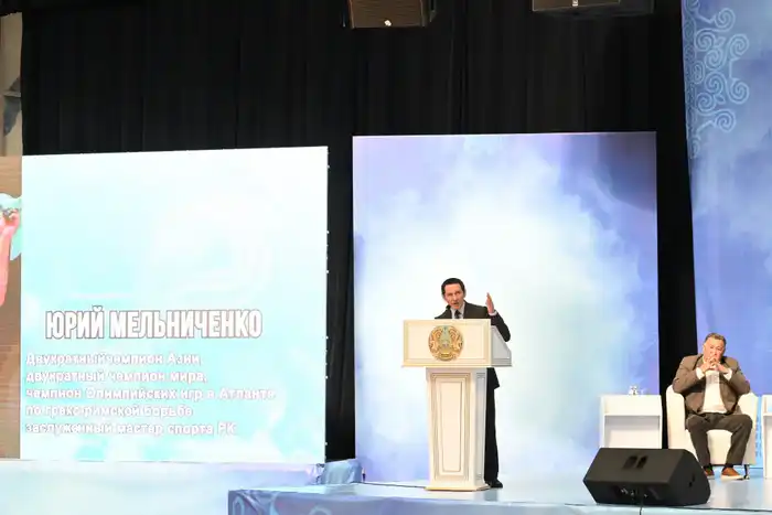 Молодежь Жетісу встретилась с олимпийскими чемпионами (6)