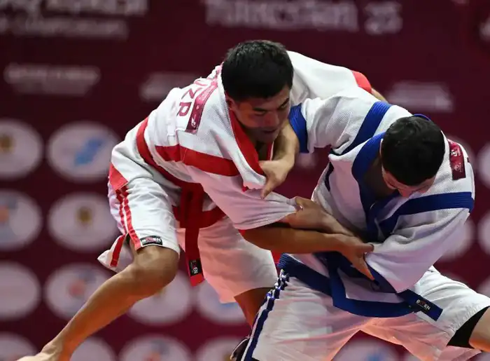 В ТУРКЕСТАНЕ СТАРТОВАЛ ЧЕМПИОНАТ АЗИИ ПО ҚАЗАҚ КҮРЕСІ (2)