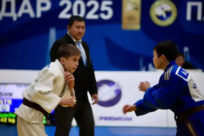 В Дворце спорта «Баянтау» состоялось торжественное открытие Чемпионата Республики Казахстан по дзюдо (7)