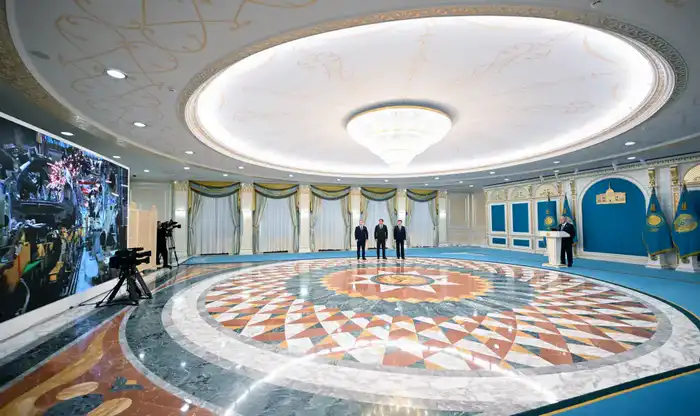 Глава государства в ходе телемоста открыл автомобильный завод KIA Qazaqstan (3)