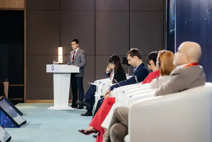 Замглавы АСПиР Олжас Тулеуов представил опыт Казахстана по внедрению больших данных в официальную статистику (3)