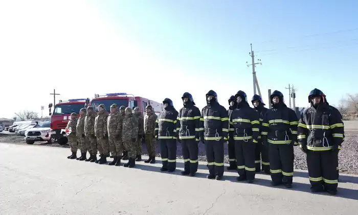 Глава МЧС открыл новую современную пожарную часть в области Ұлытау (6)
