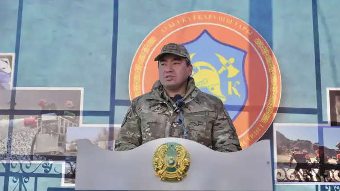 Глава МЧС открыл в селе Карамурт новый ДПФ «Ауыл құтқарушылары» (3)