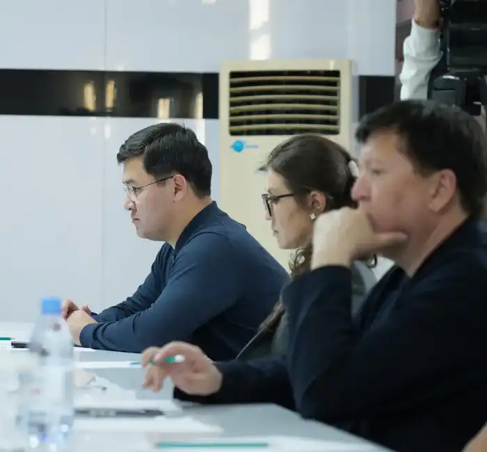 ПОЖАР В ТУРКЕСТАНСКОЙ ОБЛАСТИ: КАНАТ БОЗУМБАЕВ ПРОВЕЛ ЗАСЕДАНИЕ ПРАВИТЕЛЬСТВЕННОЙ КОМИССИИ (3)