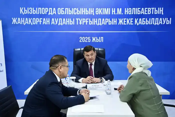 В Жанакорганском районе проведен личный прием граждан (9)