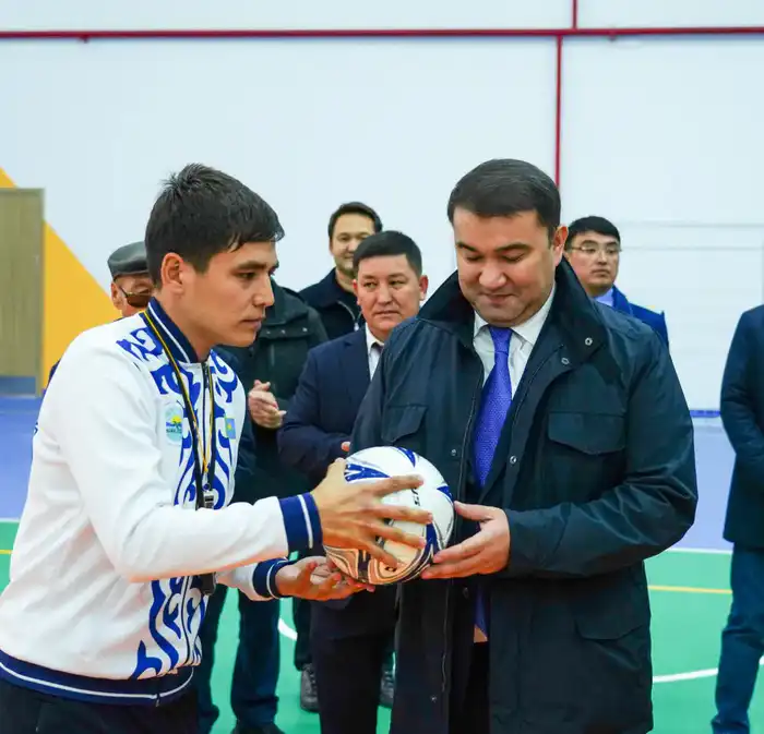 ТУРКЕСТАН: В КЕЛЕССКОМ РАЙОНЕ ОТКРЫЛСЯ СПОРТИВНЫЙ КОМПЛЕКС НА 250 МЕСТ (4)