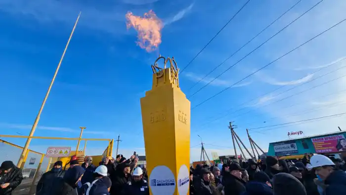 В село Коянды подали газ (6)