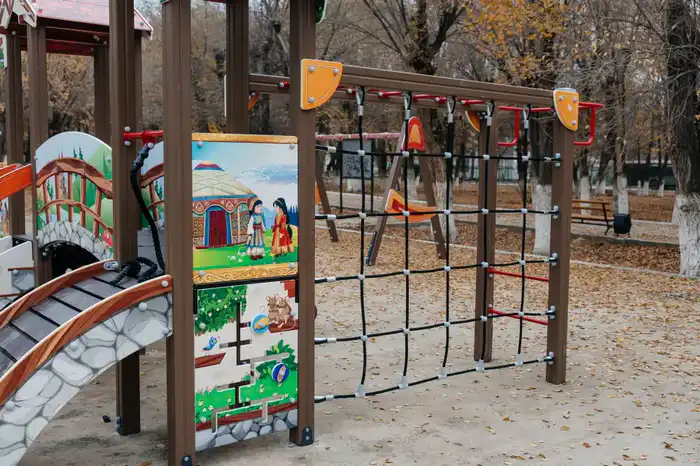 Бюджет народного участия: в Атырау строятся игровые и спортивные площадки (6)