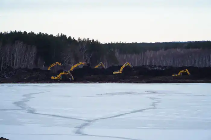 В Акмолинской области продолжается реализация масштабных противопаводковых проектов (8)