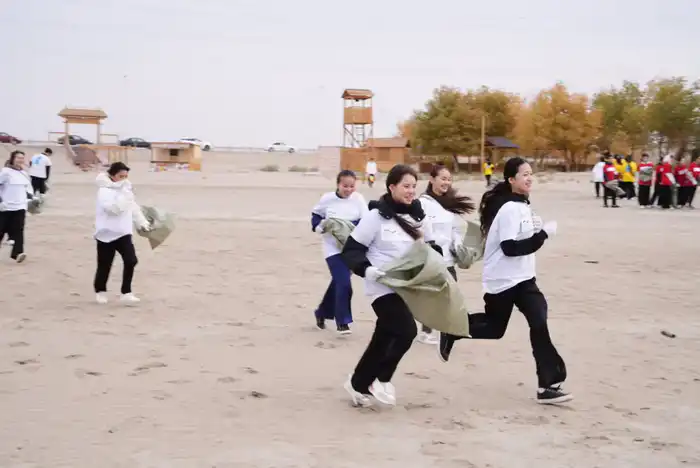 120 кг мусора убрали с прибрежных территорий школьники Кызылорды в рамках экологической акции «Экономь воду – сохраняй будущее!» (4)