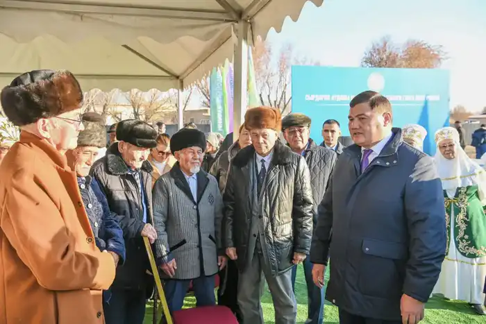 В село Шаган Сырдарьинского района подведен природный газ (9)