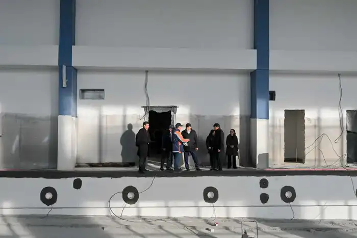 Строительство Дворца школьников на 500 мест в Семее ведется ускоренными темпами (4)