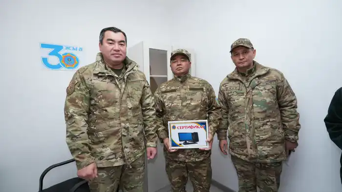 Чингис Аринов дал старт работе нового ДПФ в селе Жуантобе (8)