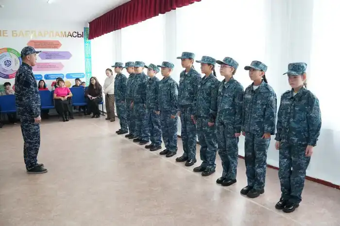 «Закон и порядок»: в одной из школ Бухар-Жырауского района открылся специализированный класс «Жас сақшы» (6)