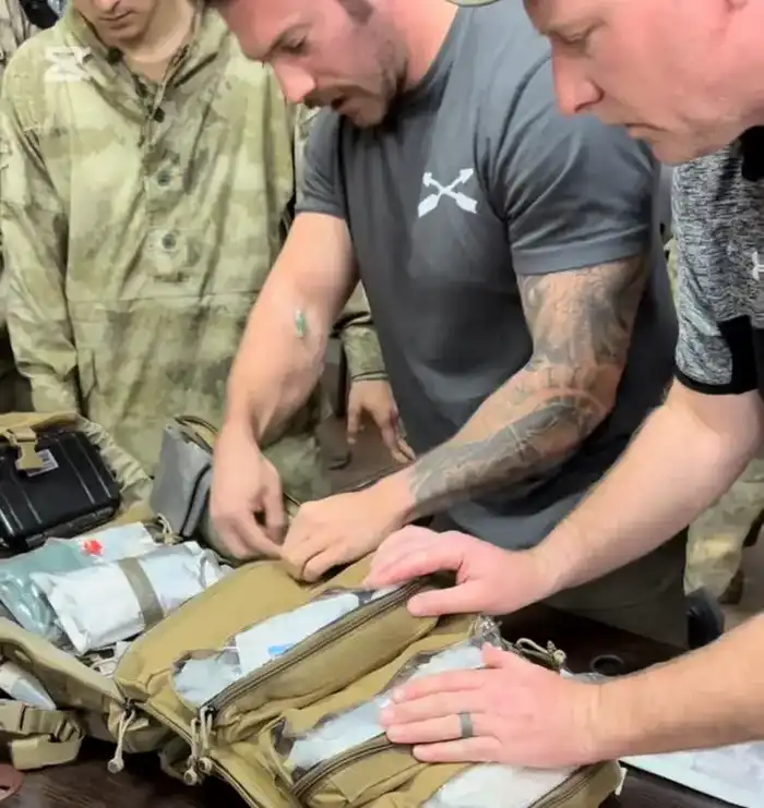 Военнослужащие Нацгвардии прошли тренинг по тактической медицине совместно с инструкторами ВС США (2)