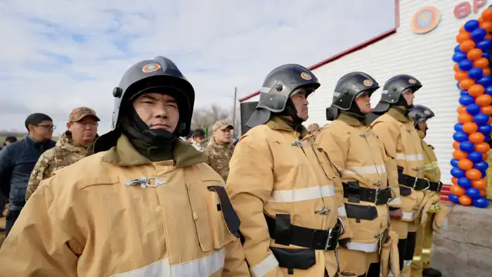 В ЗКО Глава МЧС открыл новый ДПФ «Ауыл құтқарушылары» (4)