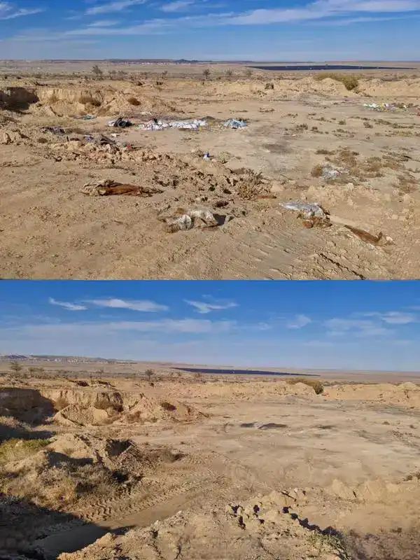 В Балхаше ликвидируют свалки и устанавливают новые контейнеры для мусора (8)