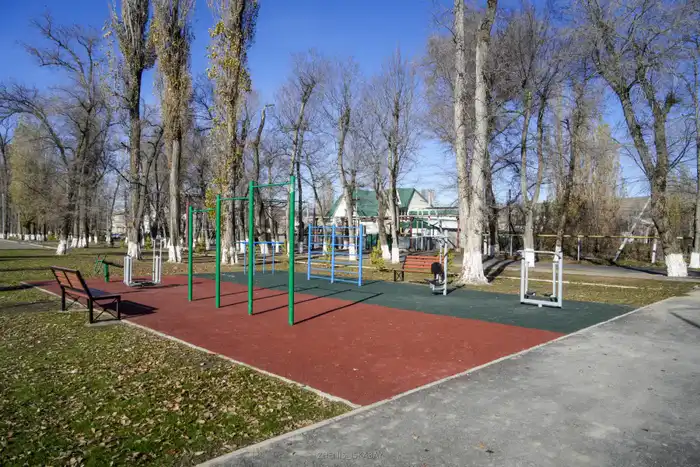 «Таза Қазақстан»: построен новый парк в селе Карабулак области Жетісу (6)