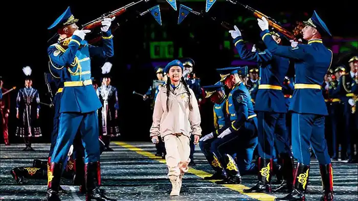 Воспитанница детской студии «Жас сарбаз» представит Казахстан в финале конкурса «Голос. Дети» в Москве (4)