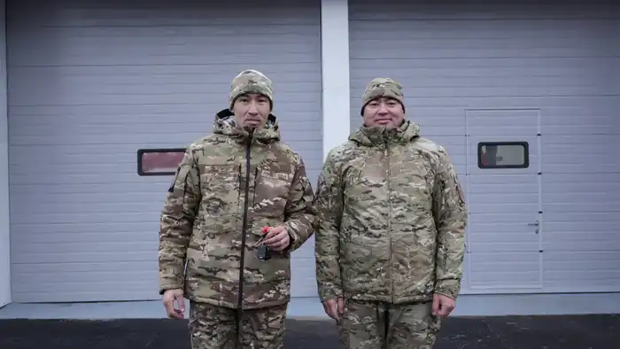 Глава МЧС Казахстана открыл пожарное депо в селе Красный Яр (6)