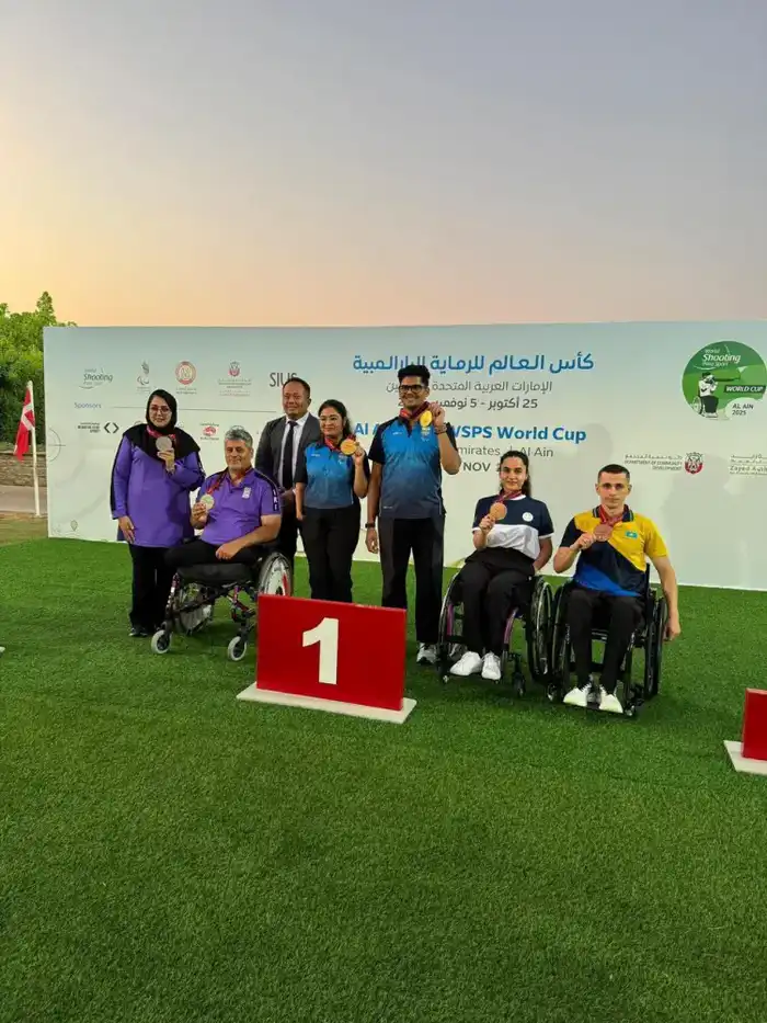 Столичные спортсмены завоевали бронзу на Кубке мира по пара пулевой стрельбе (2)