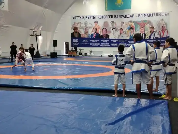 Новый модульный спортивный зал заработал в Балхаше (3)