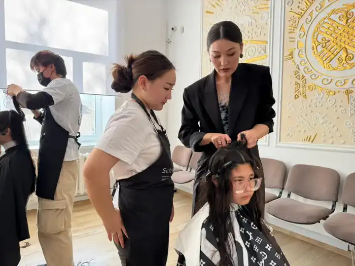 Год рабочих профессий: лучшего парикмахера определяли в Астане (5)