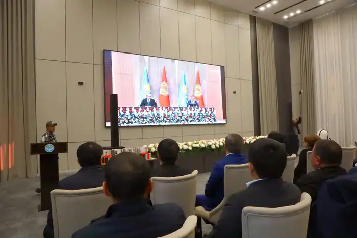 В Кыргызстане презентована книга Президента Республики Казахстан (5)
