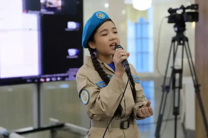 Воспитанница детской студии «Жас сарбаз» представит Казахстан в финале конкурса «Голос. Дети» в Москве (2)