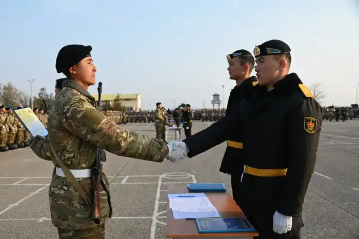 В Мангистауской области более 700 новобранцев приняли Военную присягу (3)