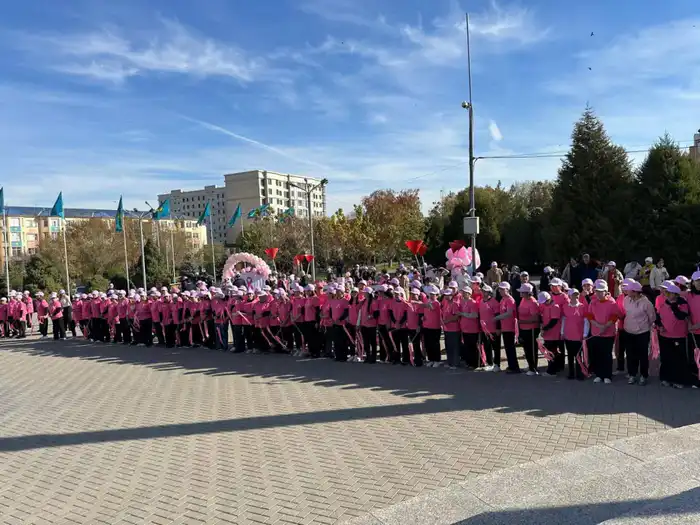РОЗОВЫЙ ОКТЯБРЬ В КАЗАХСТАНЕ: СВЫШЕ 8 ТЫСЯЧ ЖЕНЩИН ПРОШЛИ РАННЮЮ ДИАГНОСТИКУ НА РАК ГРУДИ (3)