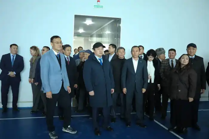 В Мунайлинском районе ввели в эксплуатацию новый спортивный комплекс (9)