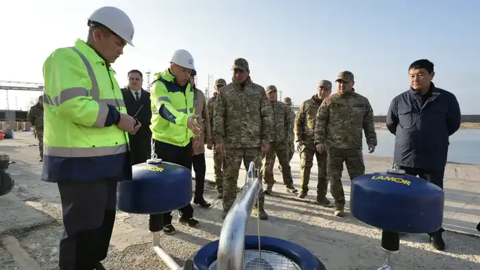 Глава МЧС посетил морской отряд «Теңіз жасағы» (3)