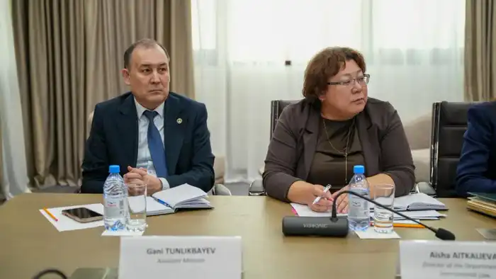 Министр юстиции Республики Казахстан Ерлан Сарсембаев встретился с Министром юстиции и цифрового развития Республики Эстония Лиисой Пакостой (6)