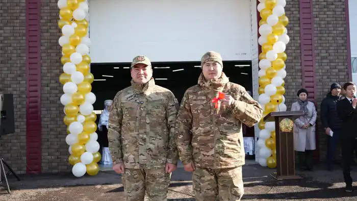Глава МЧС открыл новую современную пожарную часть в области Ұлытау (3)