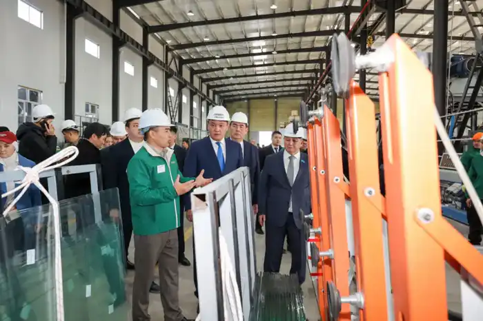 В Жамбылской области запущена первая малая промышленная зона: старт дан производству стройматериалов (4)