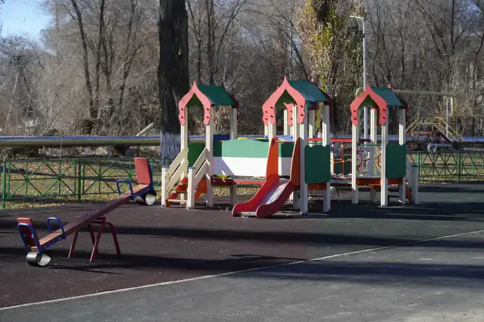 «Таза Қазақстан»: построен новый парк в селе Карабулак области Жетісу (3)