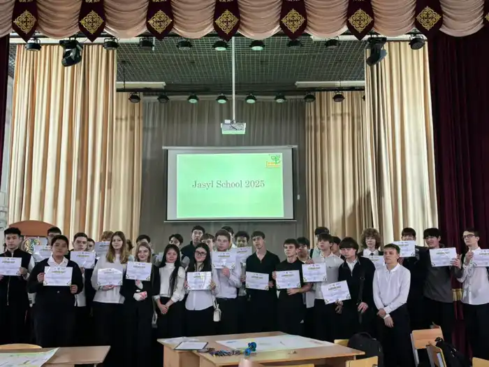Таза Казахстан: в Павлодарской области проведено экологическое мероприятие «Jasylschool» (6)