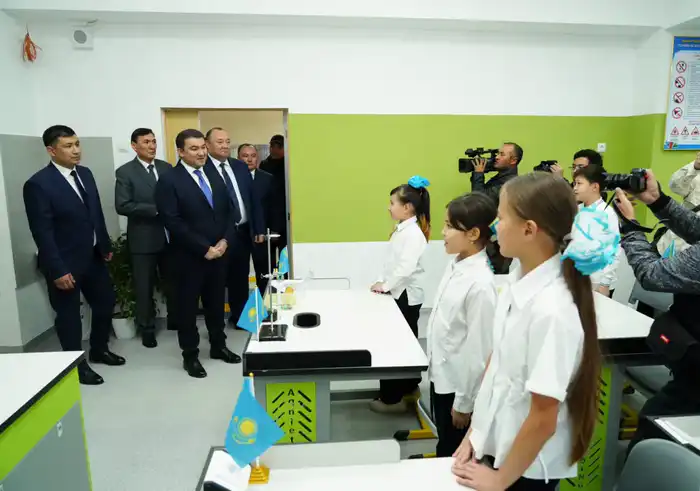 В ТУРКЕСТАНСКОЙ ОБЛАСТИ ОТКРЫЛАСЬ ЕЩЁ ОДНА ШКОЛА В РАМКАХ ПРОЕКТА «КЕЛЕШЕК МЕКТЕПТЕРІ» (4)