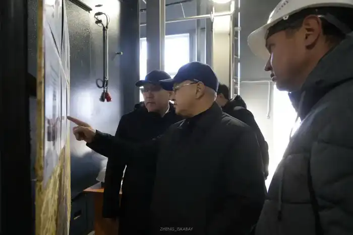 В городе Текели области Жетісу введена новая парогазовая установка на отопительном предприятии (5)