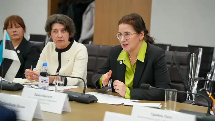 Министр юстиции Республики Казахстан Ерлан Сарсембаев встретился с Министром юстиции и цифрового развития Республики Эстония Лиисой Пакостой (3)