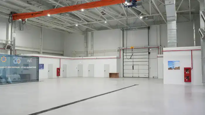 В области Ұлытау введён в эксплуатацию первый авиационный отряд МЧС Казахстана (7)