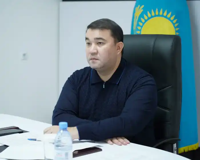 ПОЖАР В ТУРКЕСТАНСКОЙ ОБЛАСТИ: КАНАТ БОЗУМБАЕВ ПРОВЕЛ ЗАСЕДАНИЕ ПРАВИТЕЛЬСТВЕННОЙ КОМИССИИ (5)