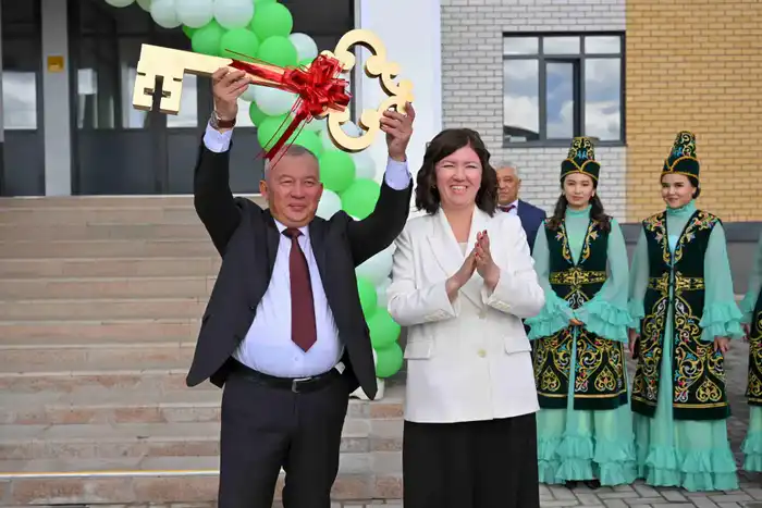 В Аягозском районе области Абай открылась школа на 600 мест (5)